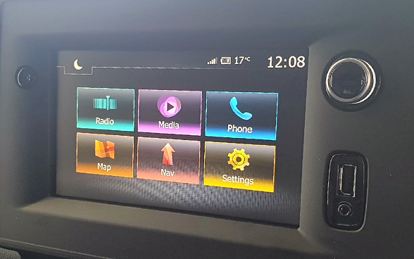 Renault Master Touchscreen